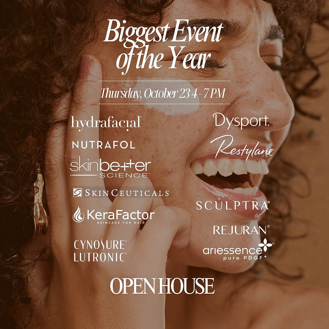 Fall skin treatment promotion with facial offer